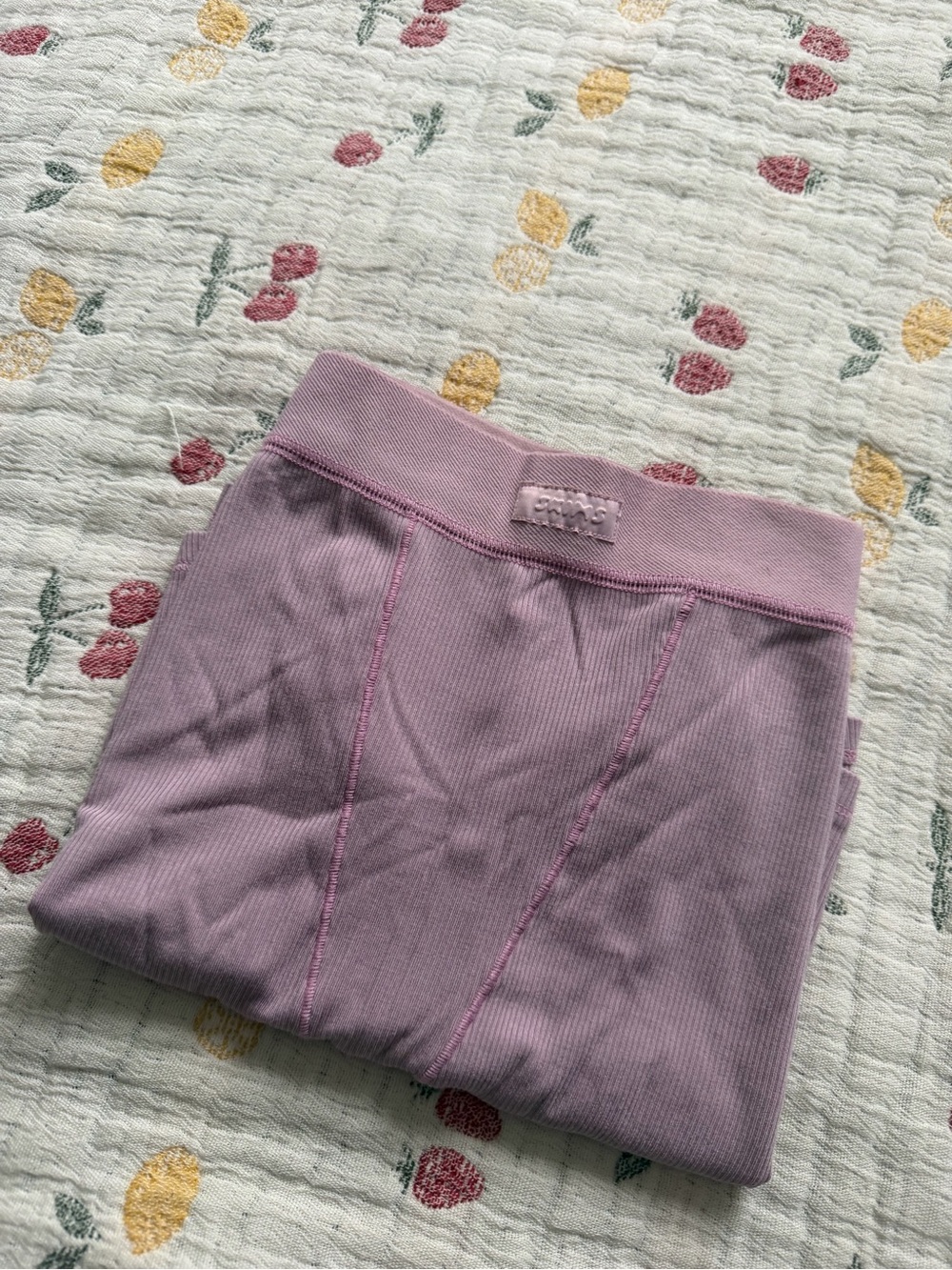 SKIMS Soft Ribbed Lounge Shorts